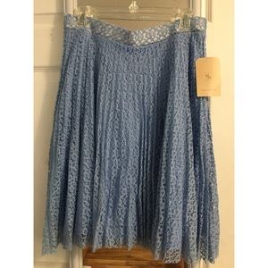 Baby blue skirt :)